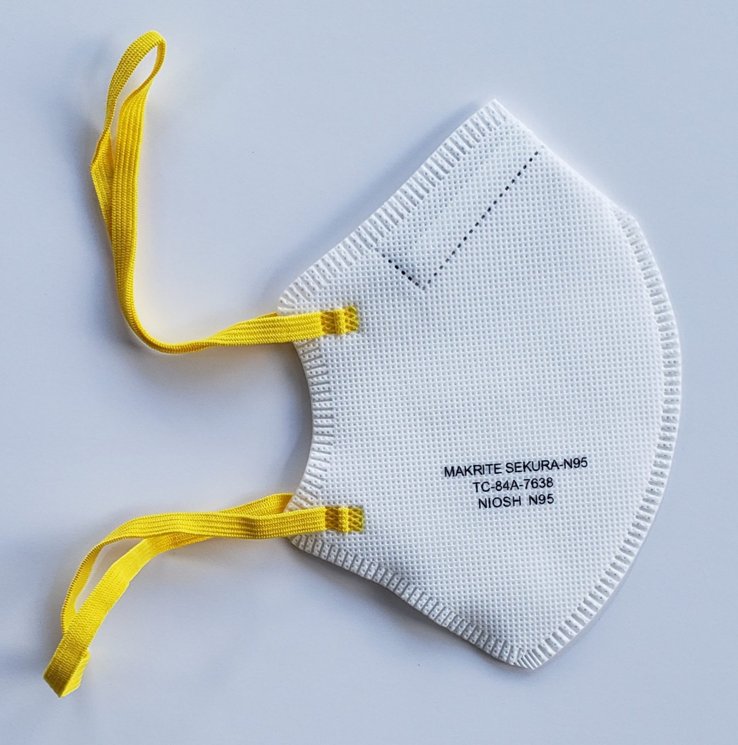 MAKRITE N95 MASK-MAKRITE SEKURA-N95, TC-84A-7638 NIOSH N95 | Health and ...